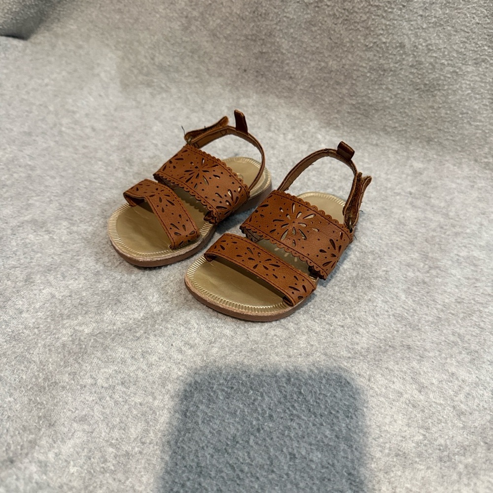 OshKosh B'gosh Tan Kids Sandals
